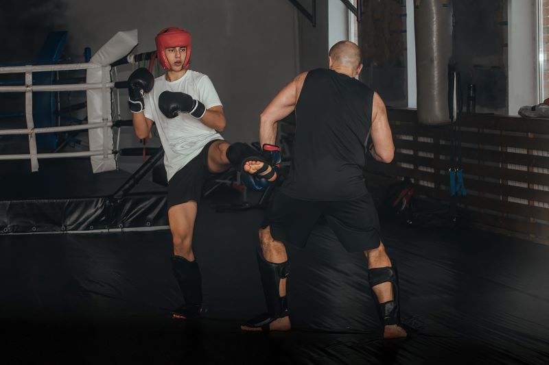 Trening muay thai trening tajskiego boksu