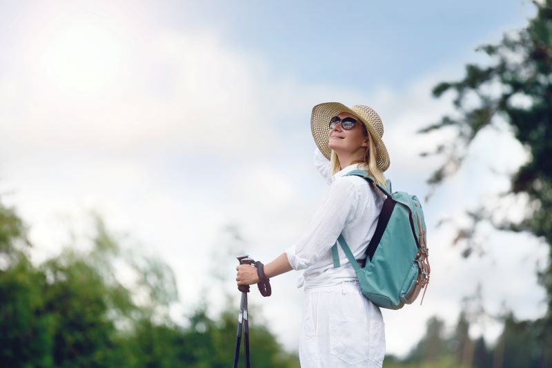 nordic walking - efekty w postaci dotelnienia organizmu