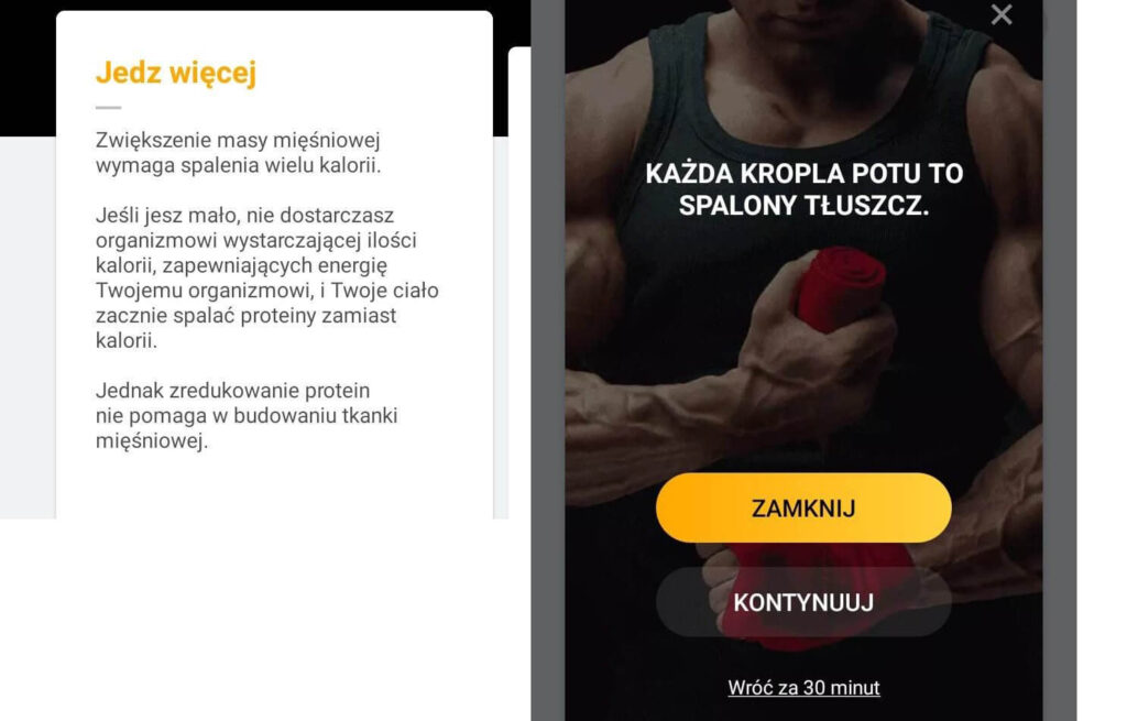Fałszywe informacje w aplikacji do ćwiczeń darmowa aplikacja do ćwiczeń w domu - wskazówki