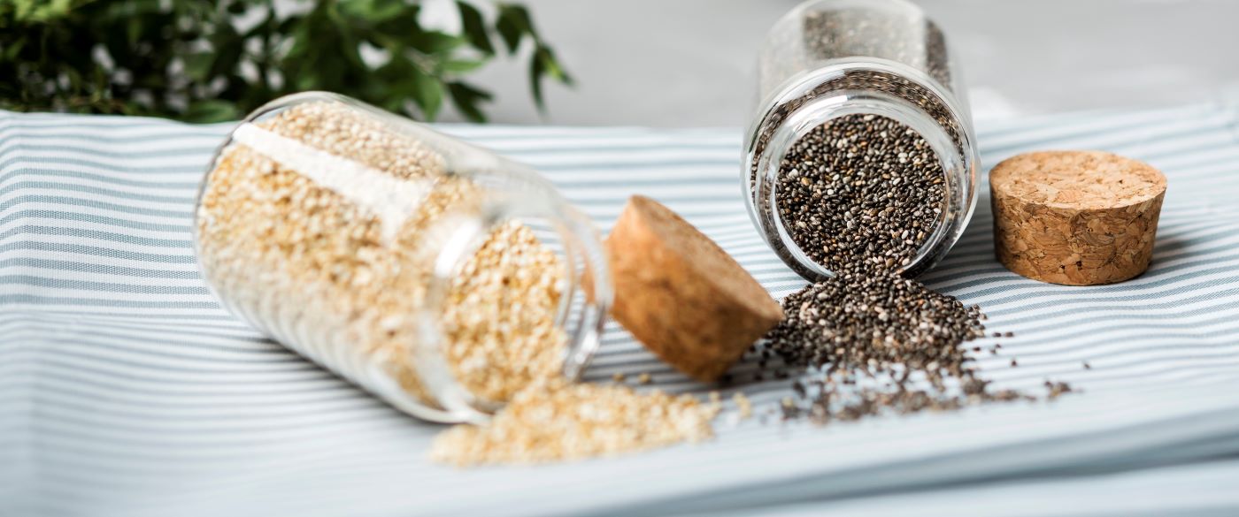 Przepisy z wykorzystaniem zdrowych ziaren — nasiona chia