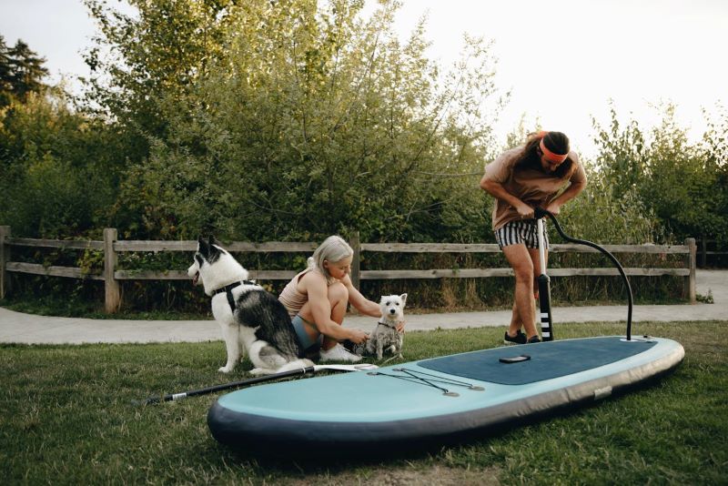 Paddle board - deska dla początkujących deska sup do paddleboardingu